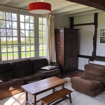 Feriehus Chaumiere Normande, Les Pommiers Proches De La